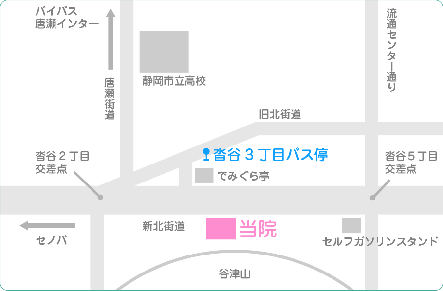 病院周辺MAP